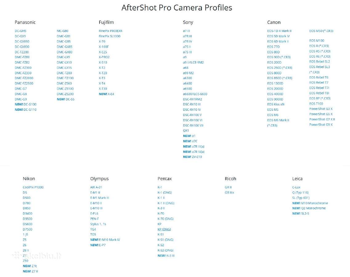 Corel Aftershot Pro 3 savarankiška dėžutė - nuotraukos Nr. 4