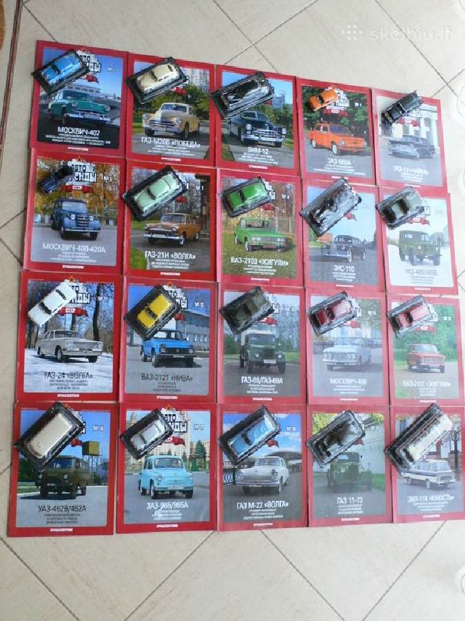 Autolegendų modeliukai