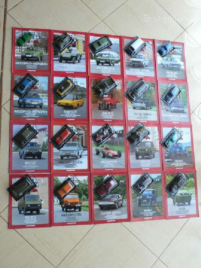Autolegendų modeliukai - nuotraukos Nr. 5