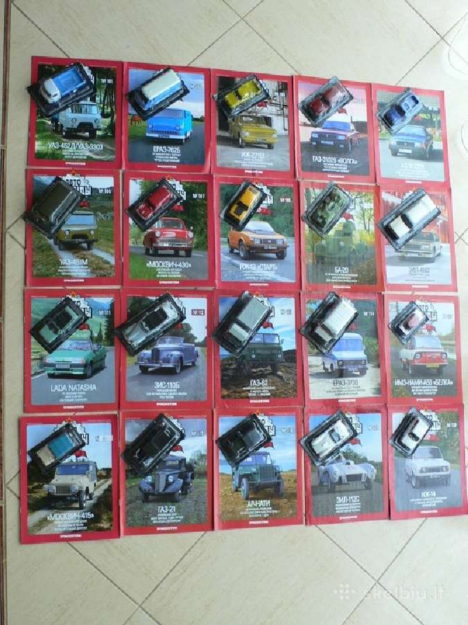 Autolegendų modeliukai - nuotraukos Nr. 6