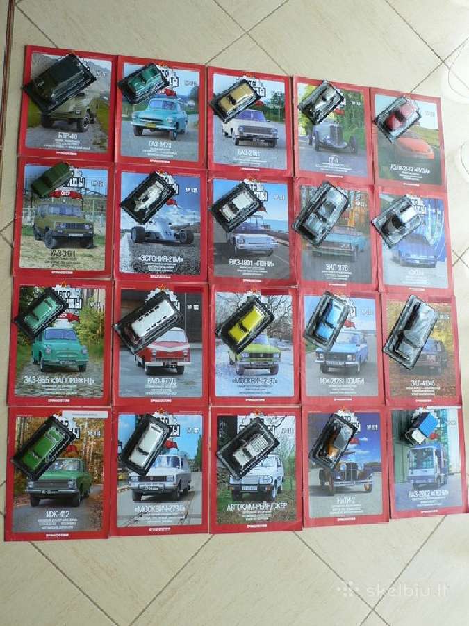 Autolegendų modeliukai - nuotraukos Nr. 7
