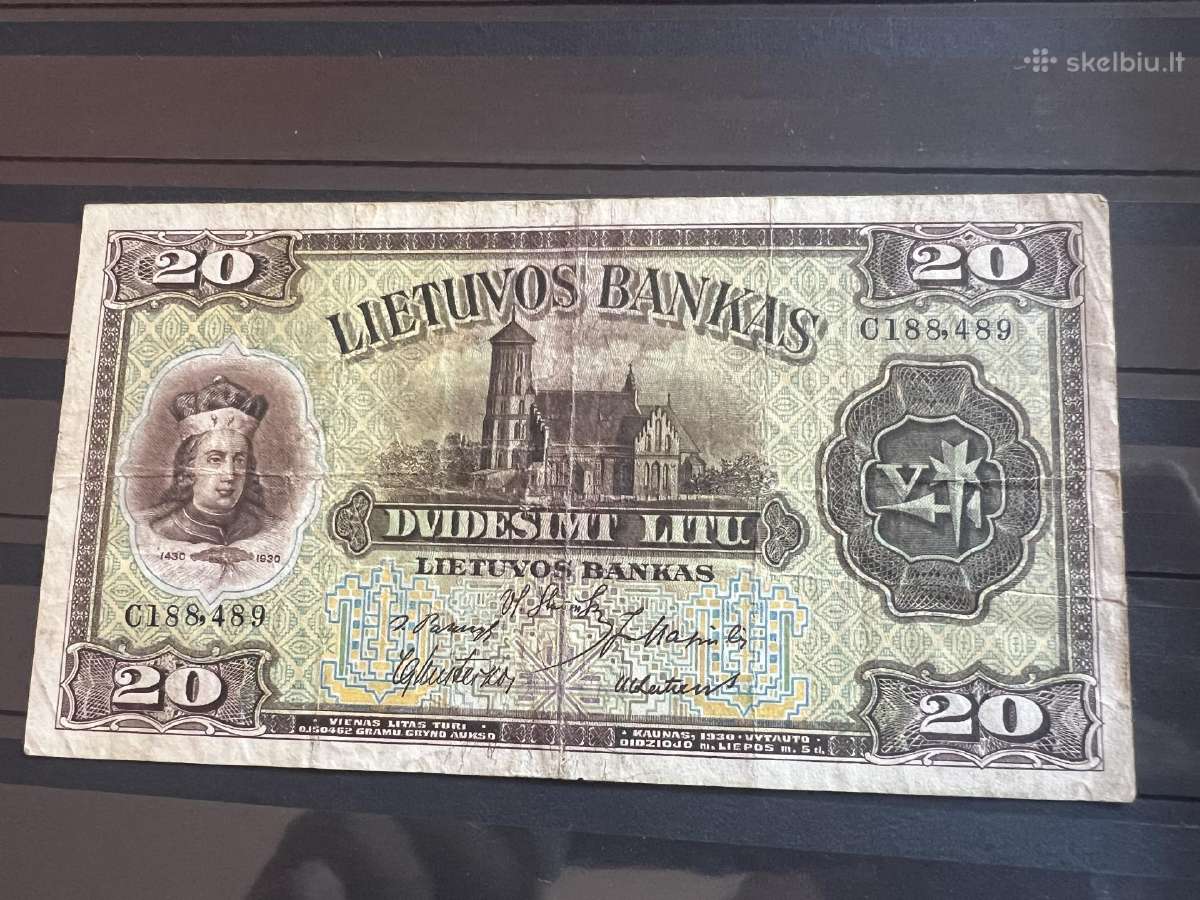 20 smetoniškų litų