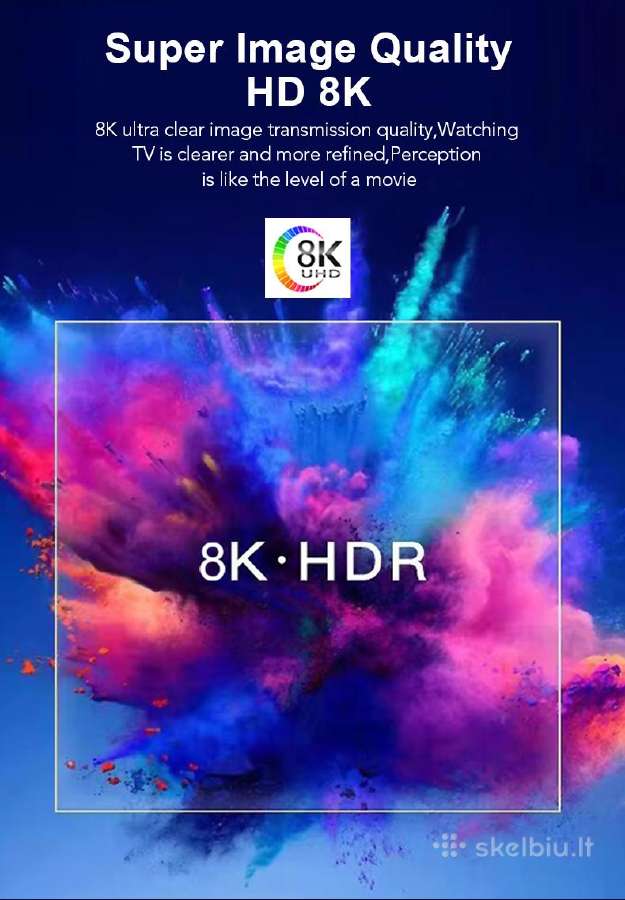 Retro žaidimų konsolė/android TV box K8 Pro (Sale) - nuotraukos Nr. 3