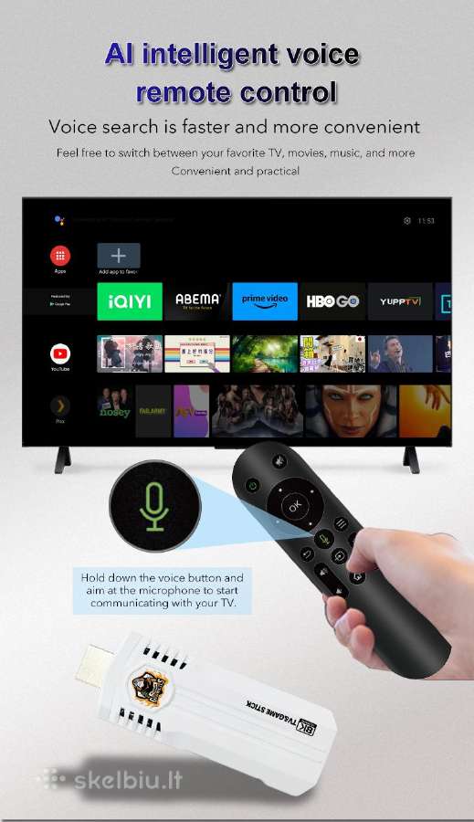 Retro žaidimų konsolė/android TV box K8 Pro (Sale) - nuotraukos Nr. 7