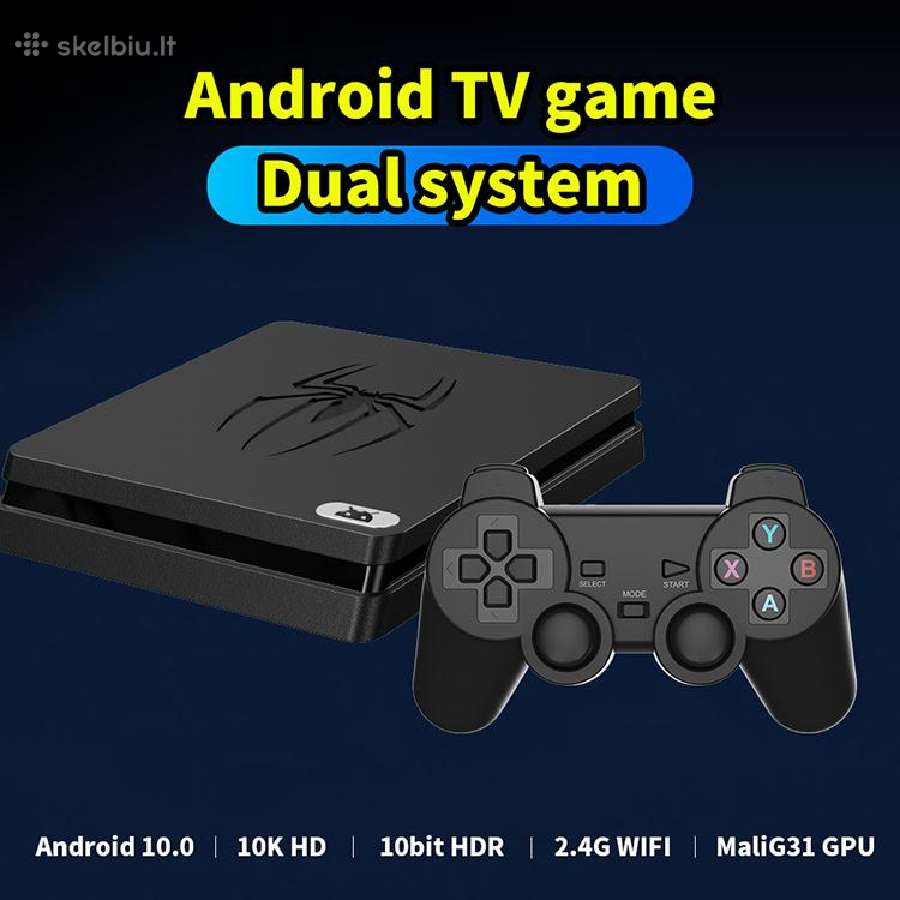 Retro žaidimų konsolė/ Android TV box M4 Game(sale - nuotraukos Nr. 2
