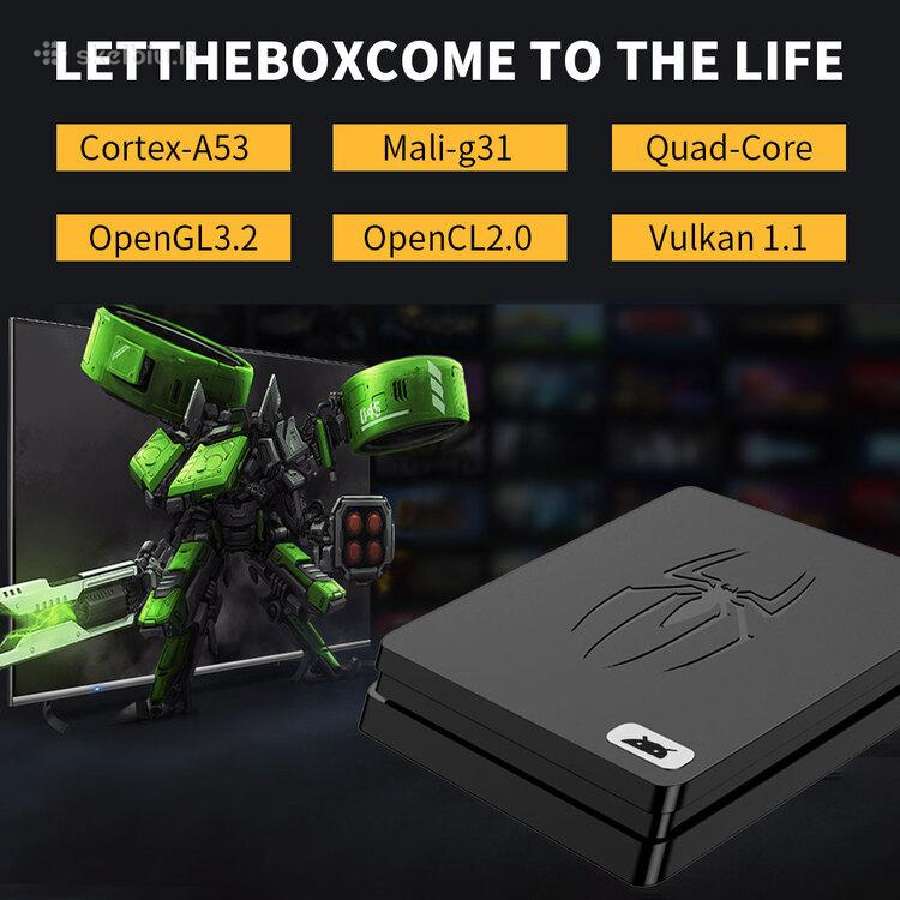 Retro žaidimų konsolė/ Android TV box M4 Game(sale - nuotraukos Nr. 3
