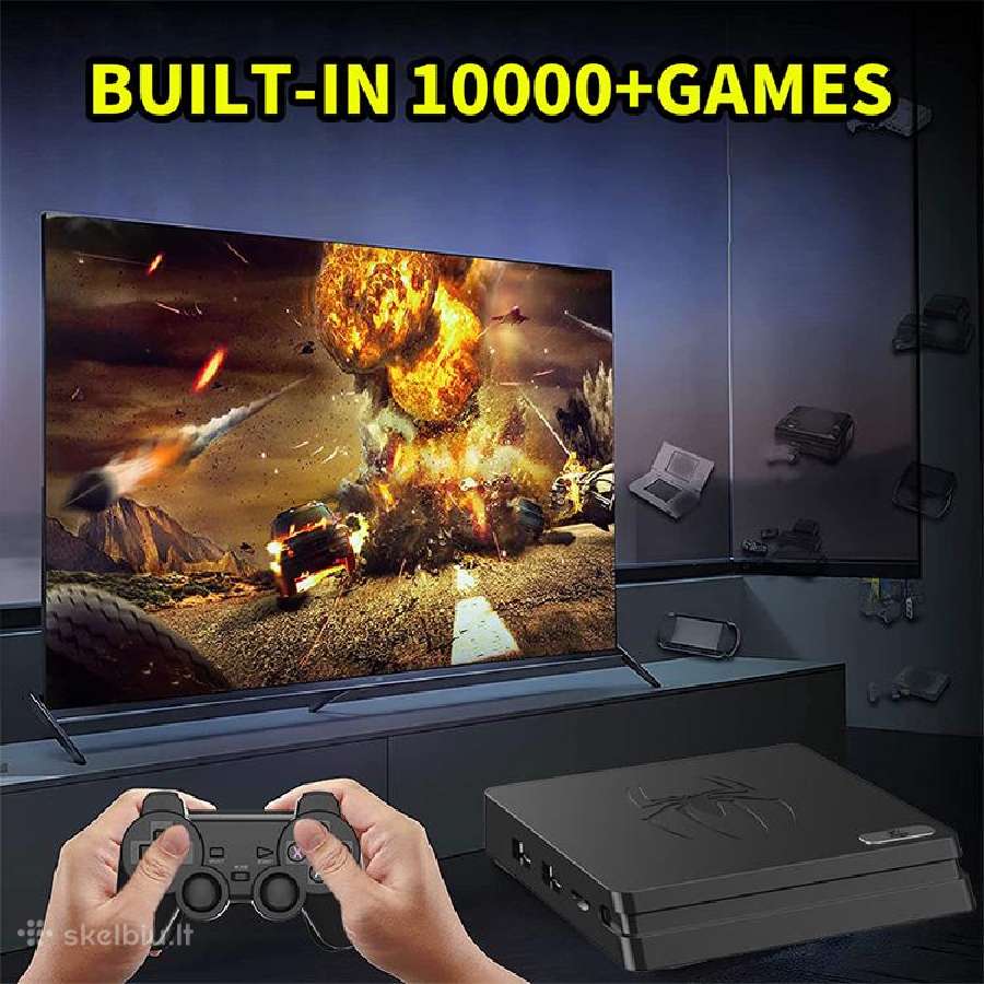 Retro žaidimų konsolė/ Android TV box M4 Game(sale - nuotraukos Nr. 7