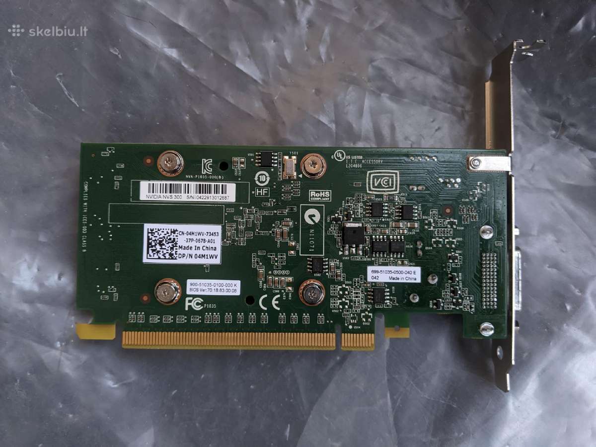 Nvidia Nvs 300 - nuotraukos Nr. 3