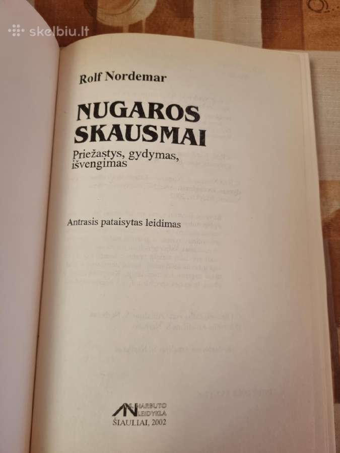Nugaros skausmai - nuotraukos Nr. 2