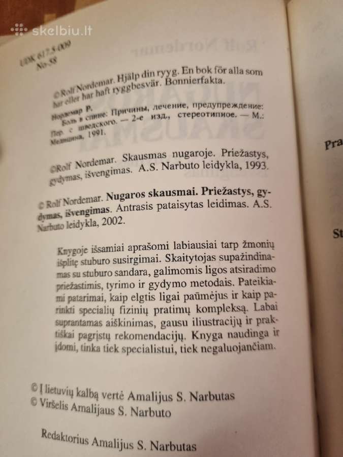 Nugaros skausmai - nuotraukos Nr. 6