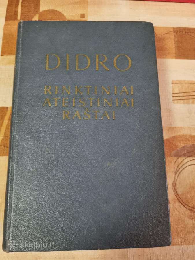 Didro , Rinktiniai ateistiniai raštai