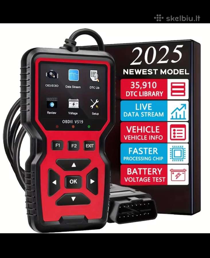 Naujas Obd 2, nemokamas siuntimas