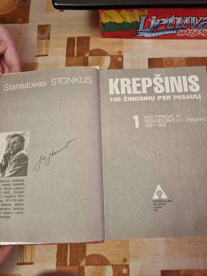 Krepšinis 100 žingsnių per pasaulį 1 ir 2 tomas - nuotraukos Nr. 3