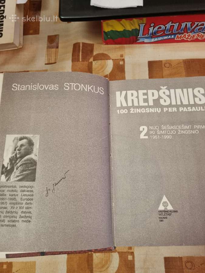 Krepšinis 100 žingsnių per pasaulį 1 ir 2 tomas - nuotraukos Nr. 7