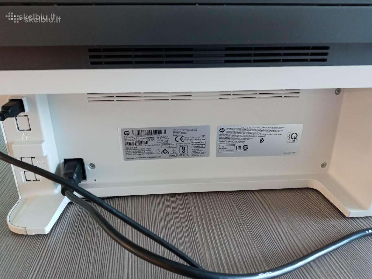 Spausdintuvas Hp Laser Mfp 135w - Kaip naujas! - nuotraukos Nr. 3