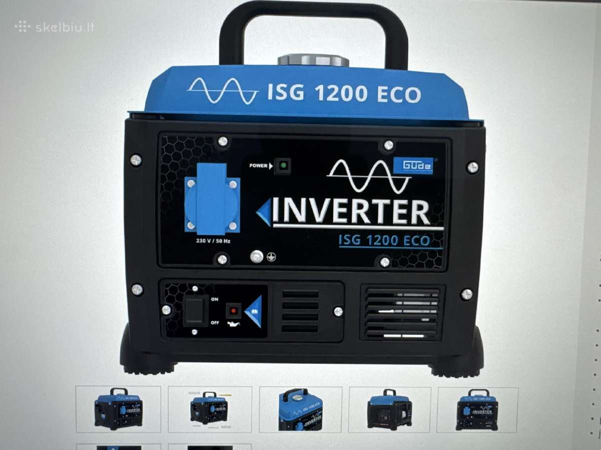 Inverterinis generatorius Isg 1200 Eco