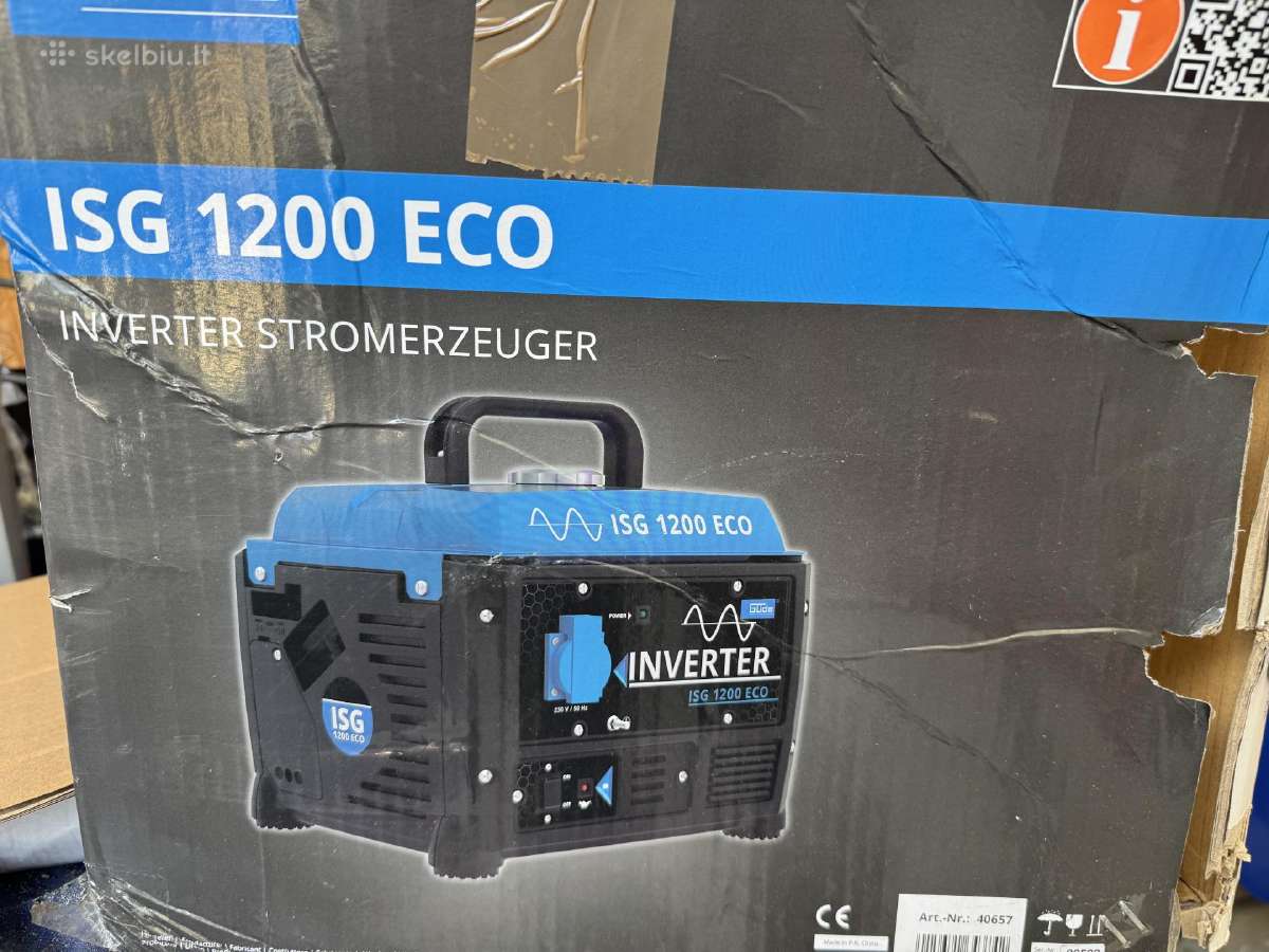 Inverterinis generatorius Isg 1200 Eco - nuotraukos Nr. 8