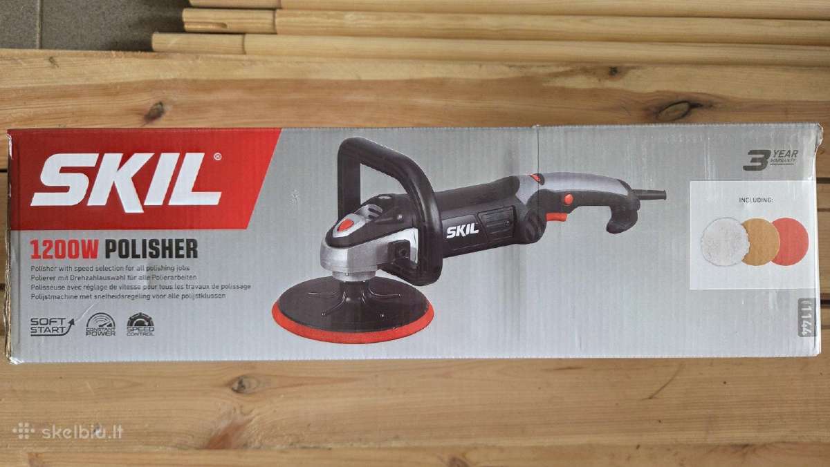 Poliruoklis Skil 1144aa, 1200 W - nuotraukos Nr. 7