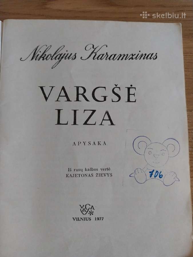 Karamzinas N.vargšė Liza