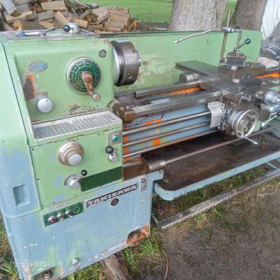 Metalo tekinimo stakles Takisawa Tal 460