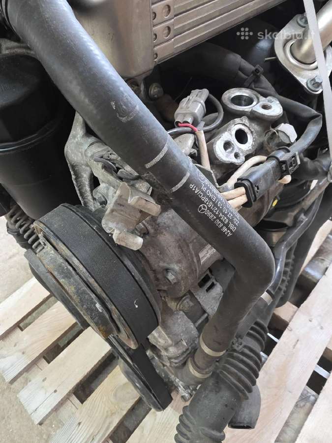 Mercedes Benz Cla 200d 130kw variklis 651930 - nuotraukos Nr. 7