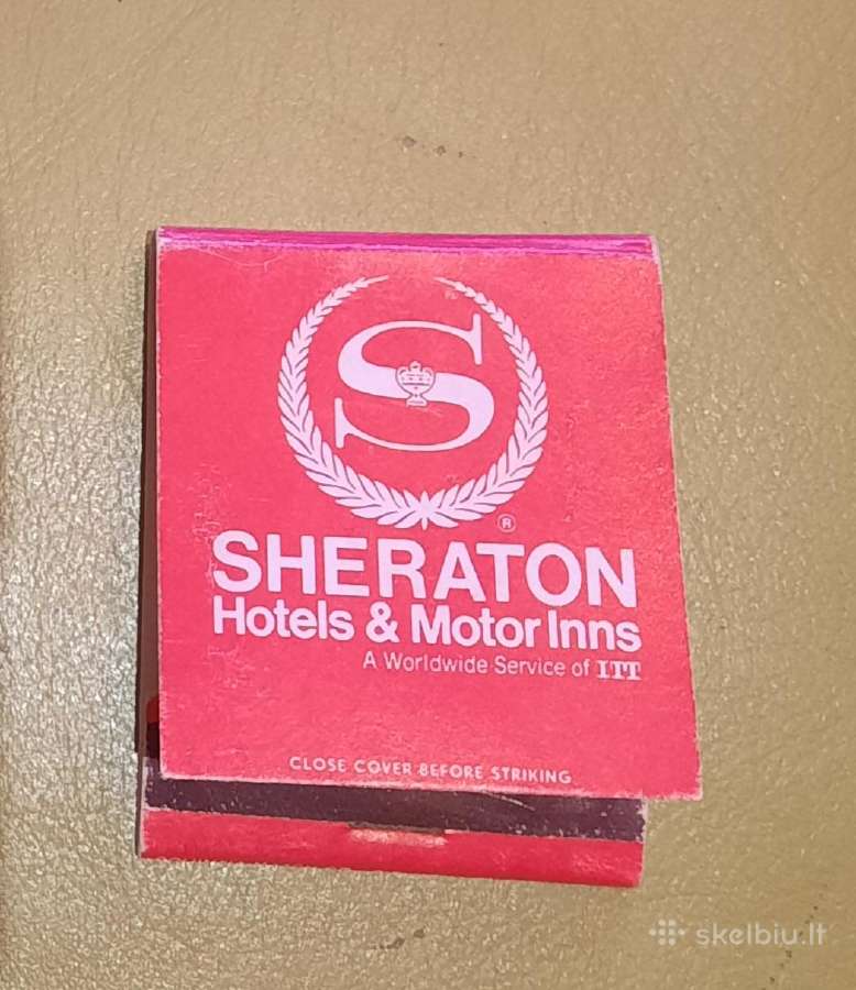 14.2 Degtukų dėžutė Sheraton