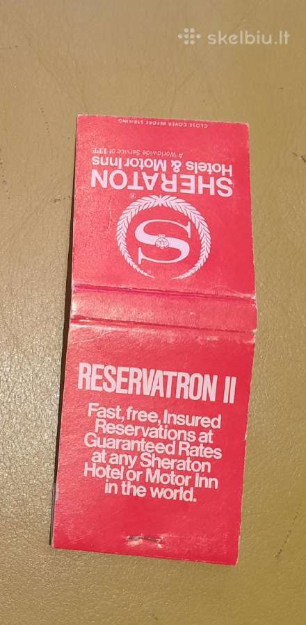 14.2 Degtukų dėžutė Sheraton - nuotraukos Nr. 3