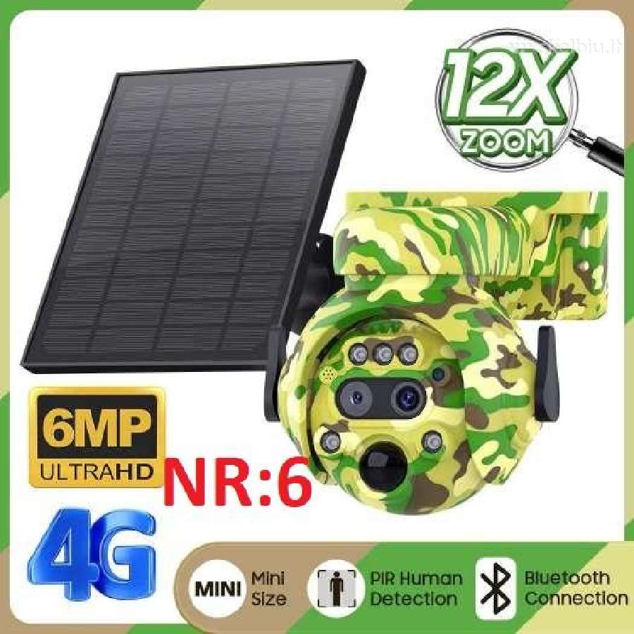 4G WiFi Vaizdo kameros, 1-8 vnt. kameru komplektai - nuotraukos Nr. 7
