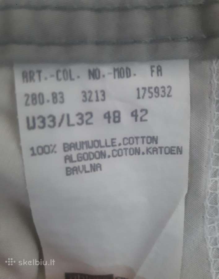 Kelnės Pierrecardin W33-l32 - nuotraukos Nr. 6