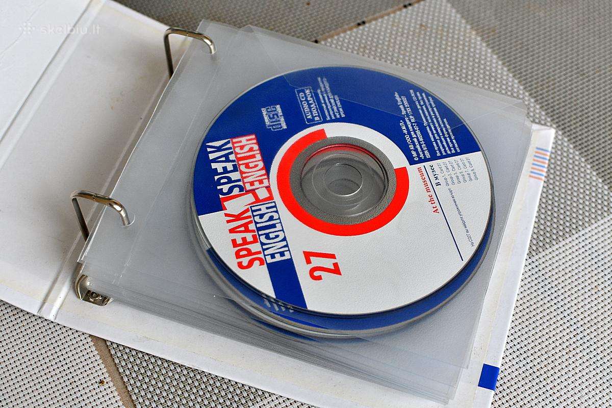 Speak english CD diskai anglu kalbos vadovelis - nuotraukos Nr. 2