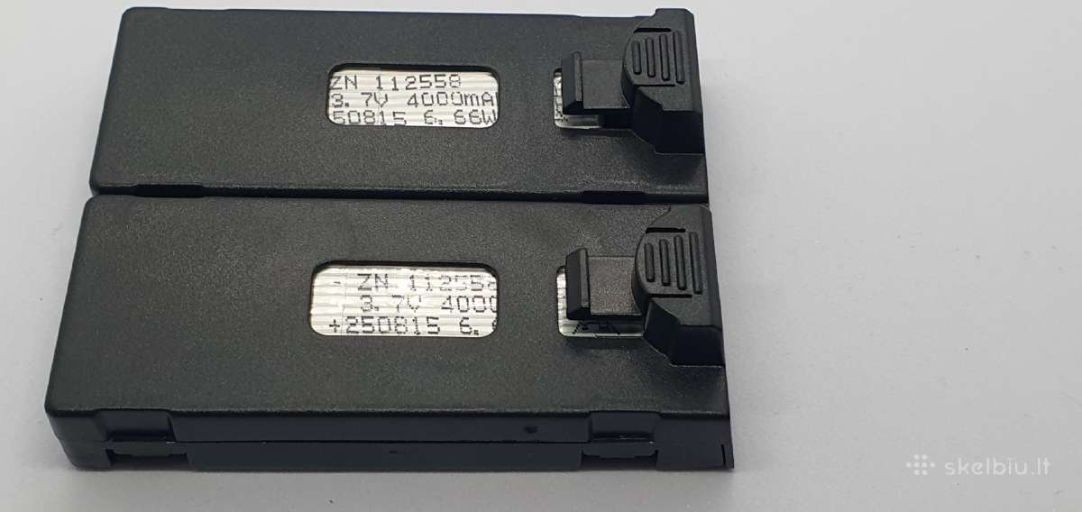 Dvi baterijos 3.7v 3200mah –e88/e99/f185/f195/e100 - nuotraukos Nr. 2
