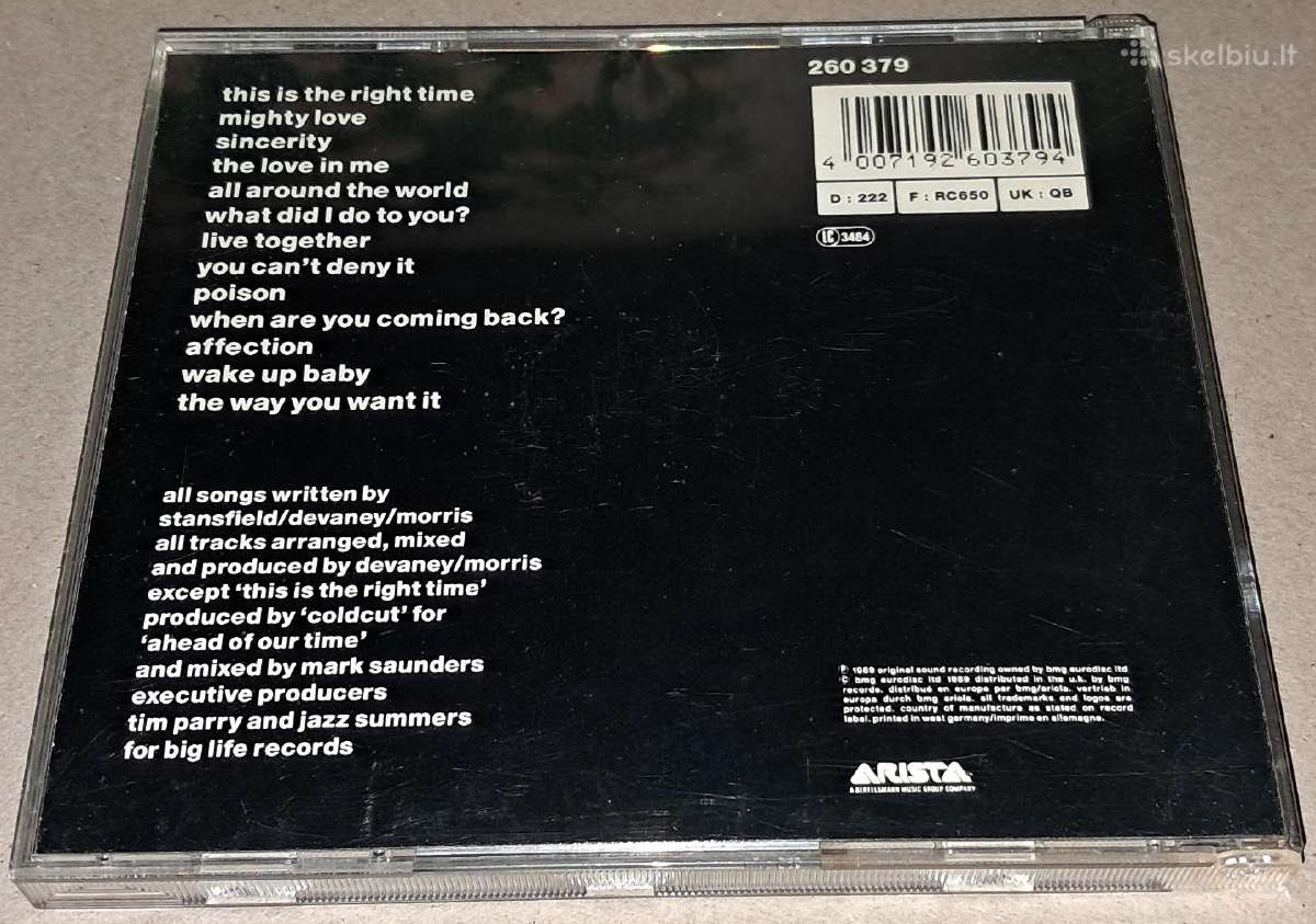 Lisa Stansfield – Affection (Audio CD) - nuotraukos Nr. 2