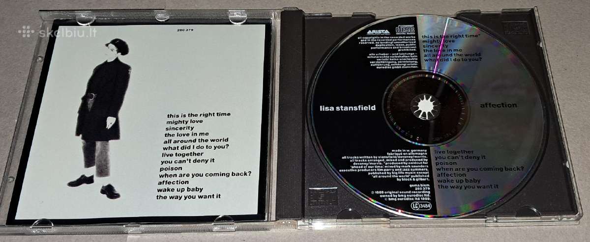 Lisa Stansfield – Affection (Audio CD) - nuotraukos Nr. 3