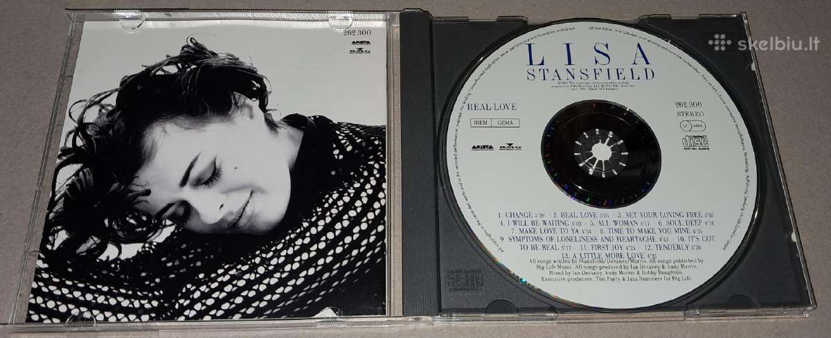Lisa Stansfield – Real Love (Audio CD) - nuotraukos Nr. 3
