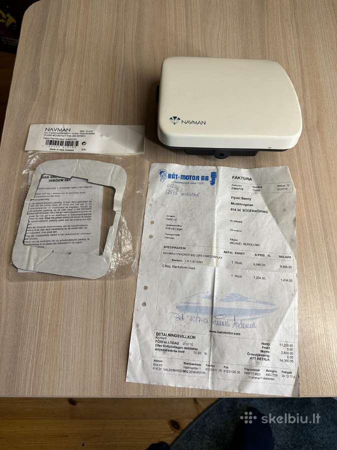 GPS ploteris Navman Tracker 900 - nuotraukos Nr. 12