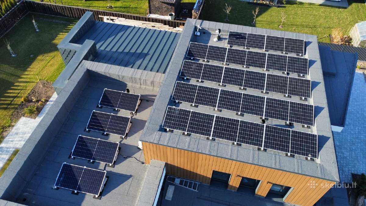 Saulės elektrinių montavimo darbai - nuotraukos Nr. 12