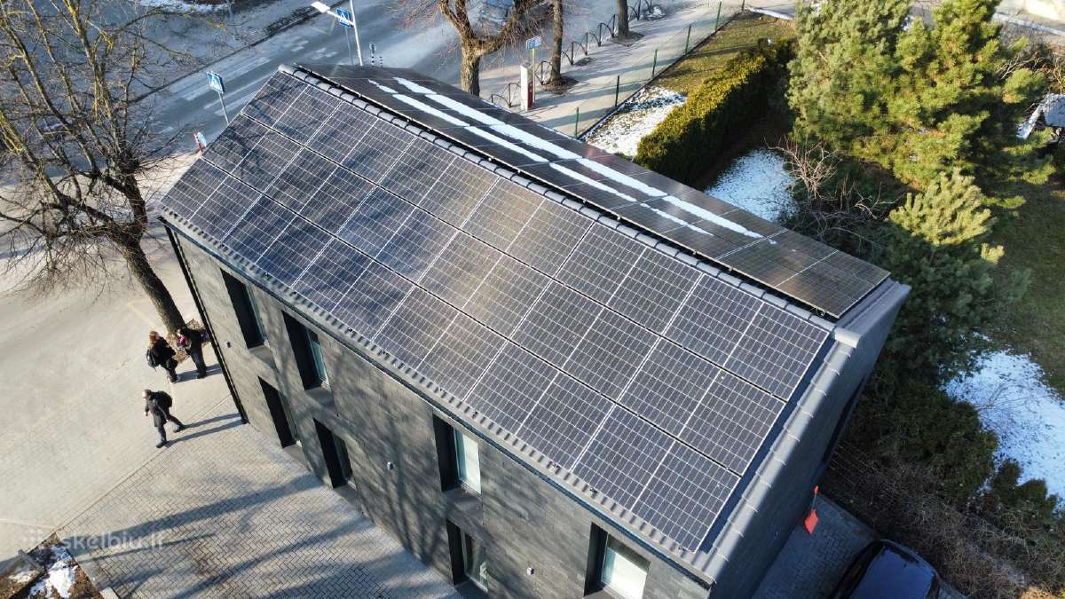 Saulės elektrinių montavimo darbai - nuotraukos Nr. 14
