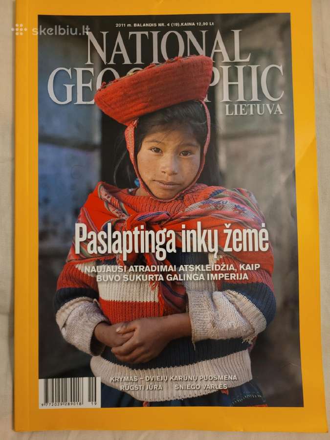 Žurnalai National Geographic Lietuva 2011 2012 - nuotraukos Nr. 4