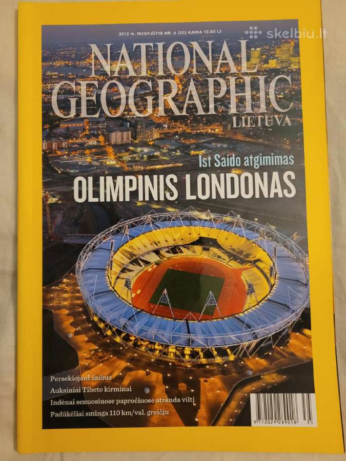 Žurnalai National Geographic Lietuva 2011 2012 - nuotraukos Nr. 6