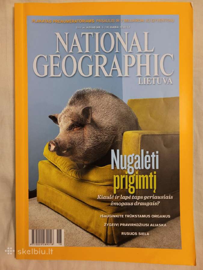 Žurnalai National Geographic Lietuva 2011 2012 - nuotraukos Nr. 8