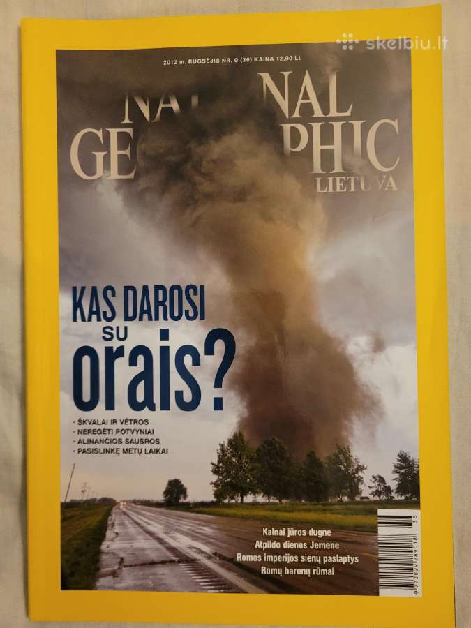 Žurnalai National Geographic Lietuva 2011 2012 - nuotraukos Nr. 10