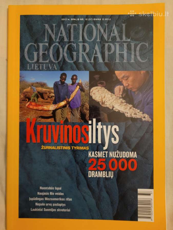 Žurnalai National Geographic Lietuva 2011 2012 - nuotraukos Nr. 17
