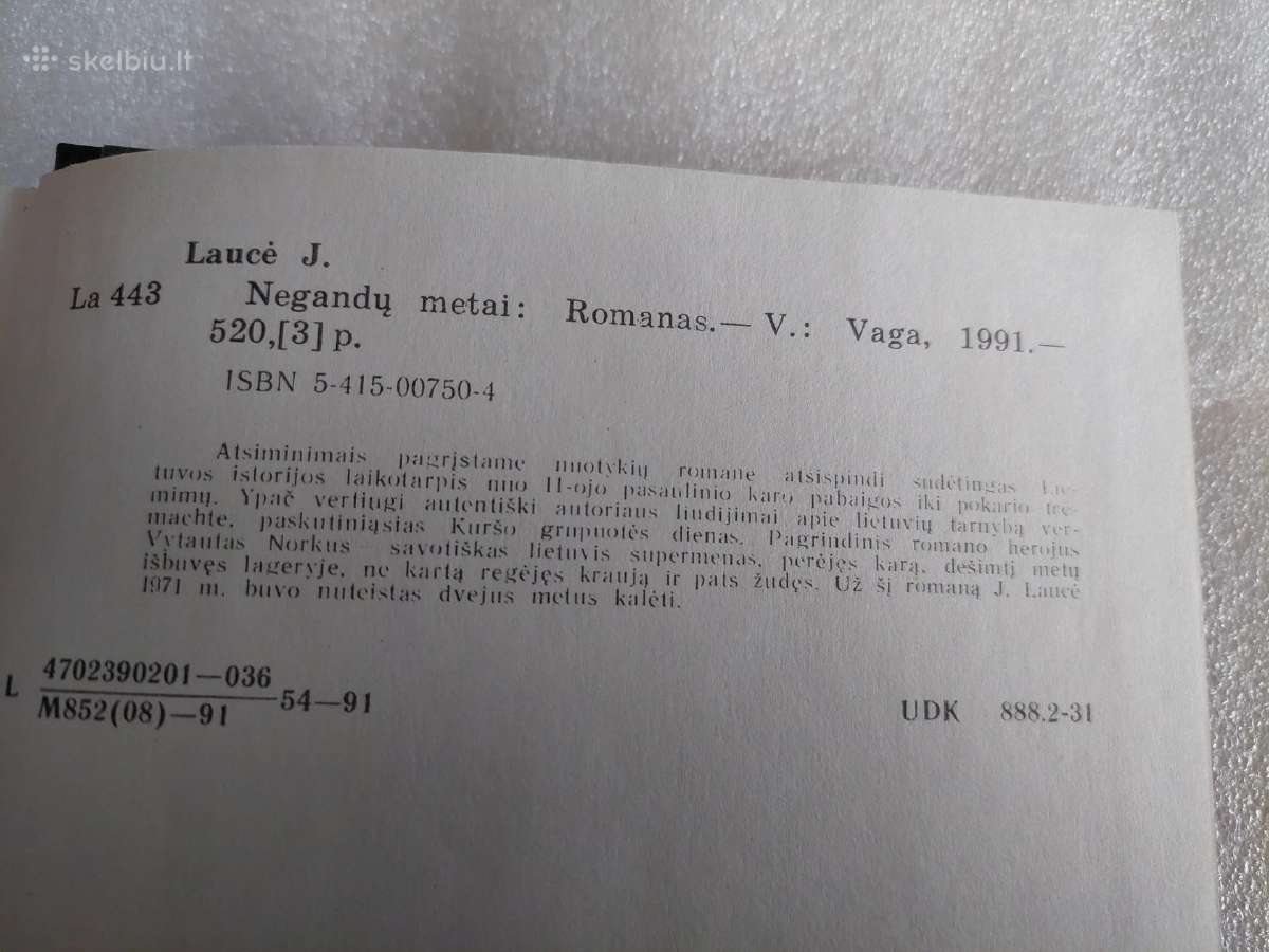 Negandų metai - nuotraukos Nr. 3