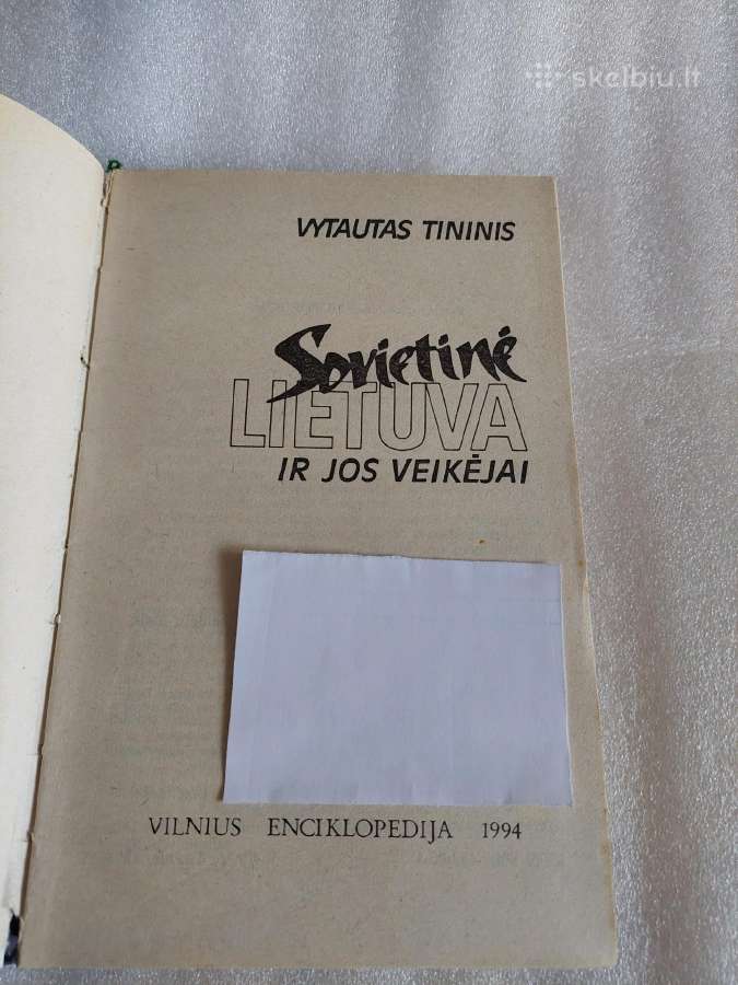 Sovietinė Lietuva ir jos veikėjai - nuotraukos Nr. 2