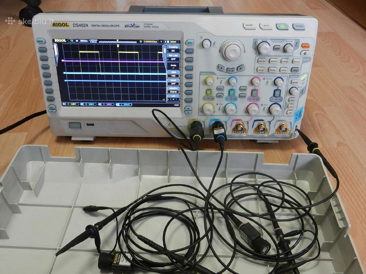 Ds4054 500mhz 4ch 4gsaps Osciloskopas