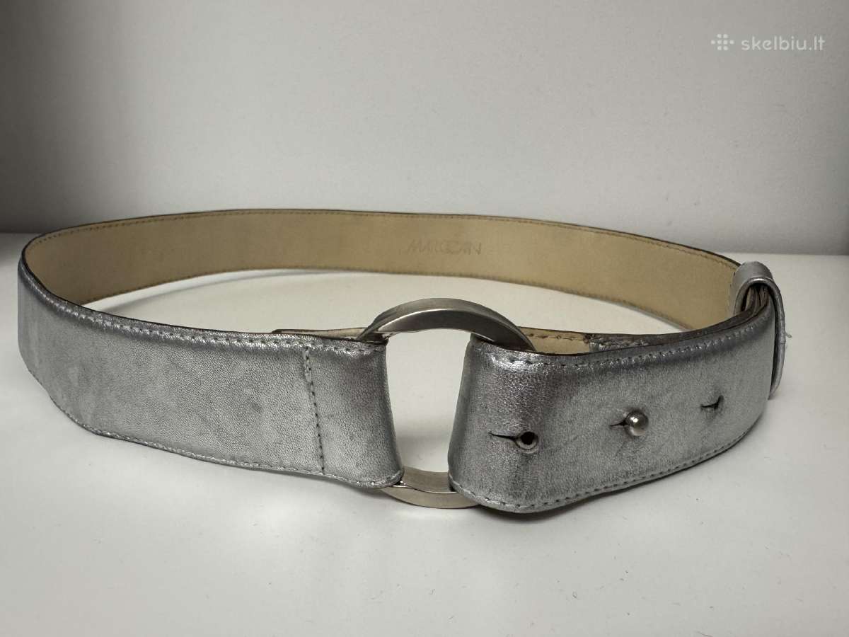 Marc Cain sidabrinis diržas 77-85 cm