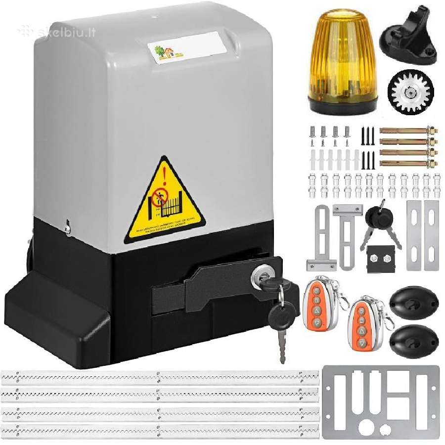 Stumdomų Vartų Automatikos Komplektas 600kg 280w