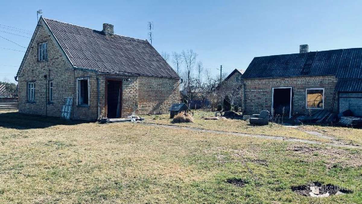 Mažeikių r Gyvoliuose parduodu mūrinį namą - nuotraukos Nr. 6