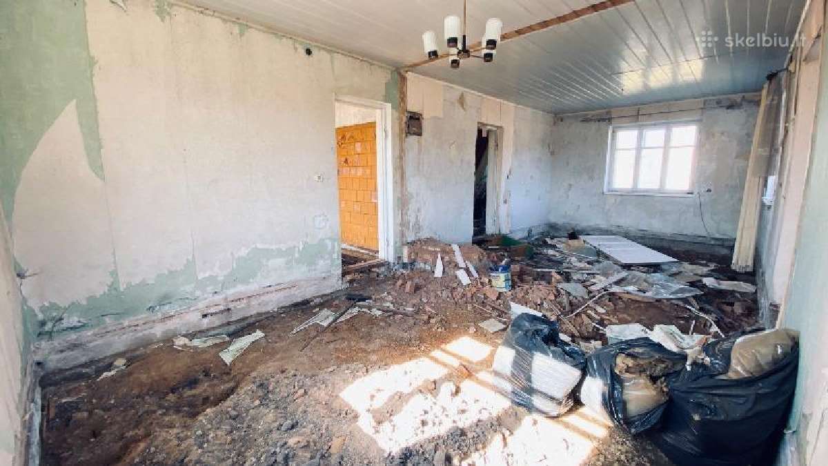 Mažeikių r Gyvoliuose parduodu mūrinį namą - nuotraukos Nr. 11