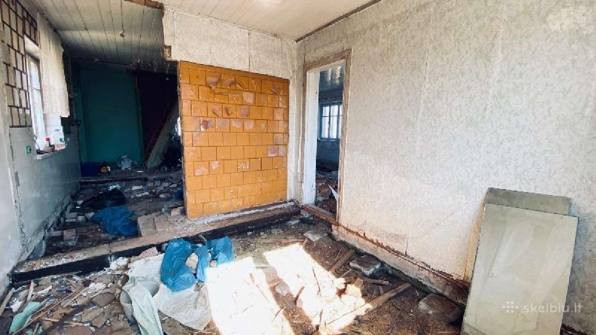 Mažeikių r Gyvoliuose parduodu mūrinį namą - nuotraukos Nr. 13